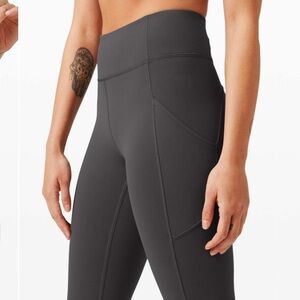 Lululemon Invigorate High-Rise Tight 25"
Graphite Grey